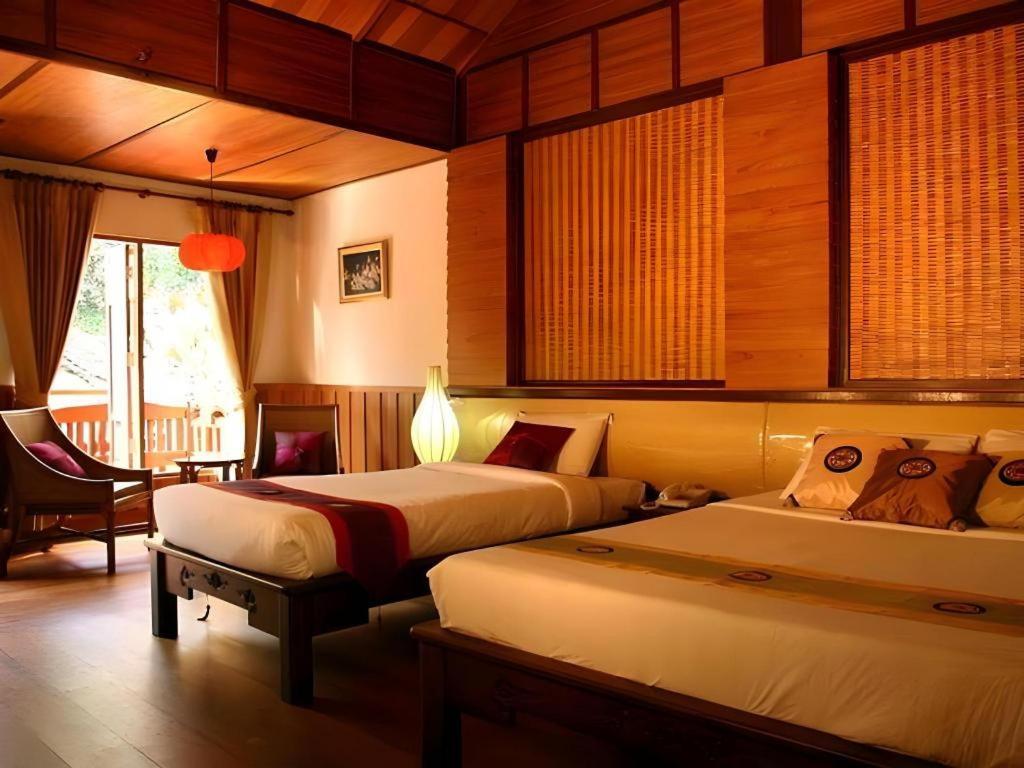 River Kwai Village Hotel Ban Kaeng Raboet Esterno foto