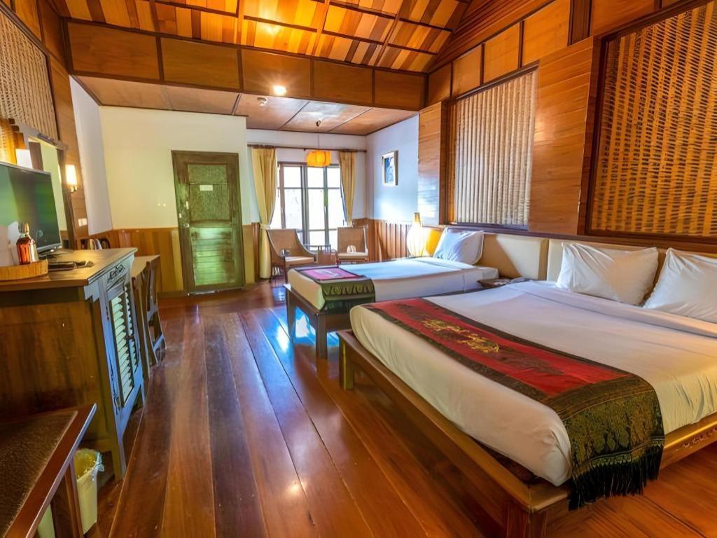 River Kwai Village Hotel Ban Kaeng Raboet Esterno foto