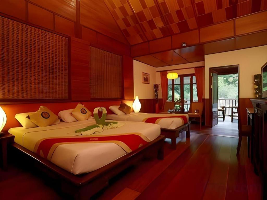 River Kwai Village Hotel Ban Kaeng Raboet Esterno foto